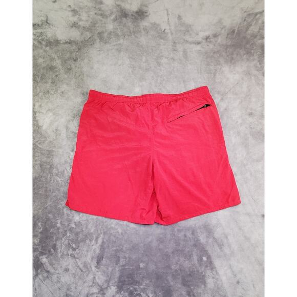 Vtg Speedo Sz XL Swim Trunks Men Red Nylon Lifeguard Shorts 90s Ca17-15 - Picture 6 of 7